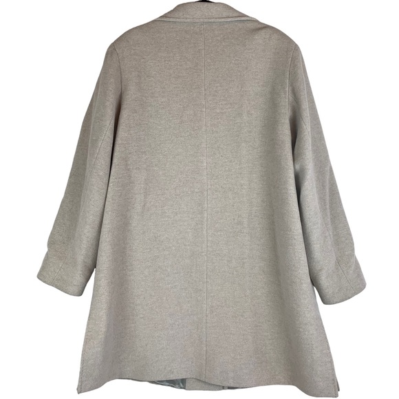 Cinzia Rocco Due Alpaca Wool Button Coat Jacket Long 14 - Picture 9 of 13